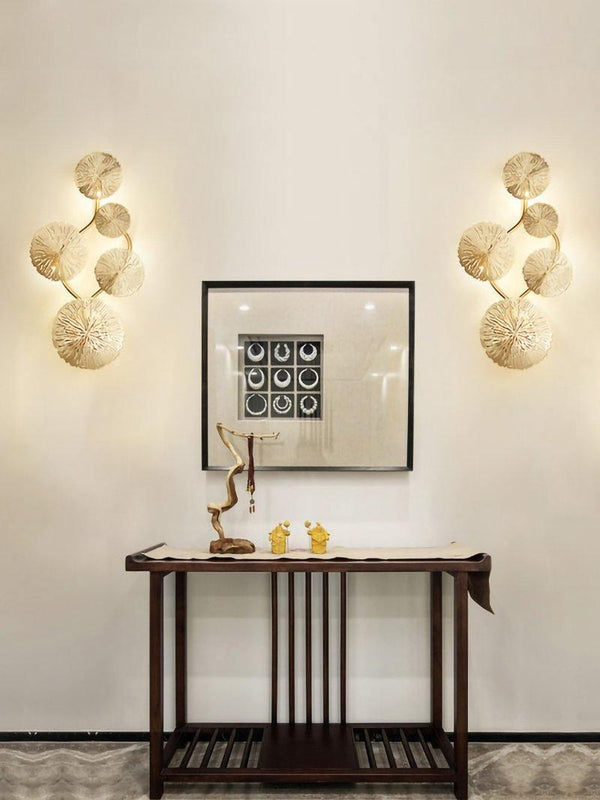 Lotus Leaf Wall Sconce