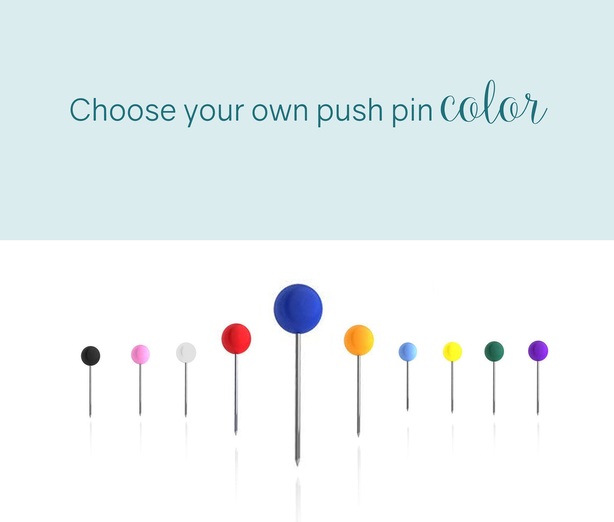 Push Pin World Travel Map
