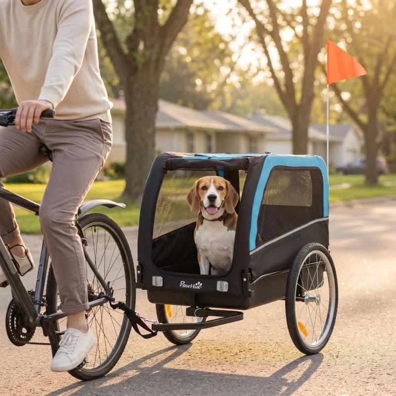 Dog Bike Trailer, Pet Cart Bicycle Carrier with 20