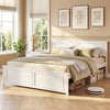 Queen Size Platform Bed Frame with Headboard
