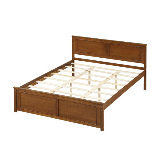 Queen Size Wooden Bed Frame with Headboard