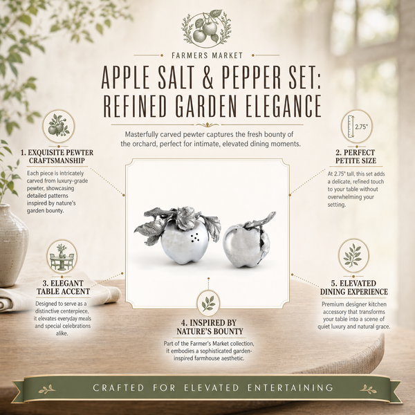 Apple Salt & Pepper Set