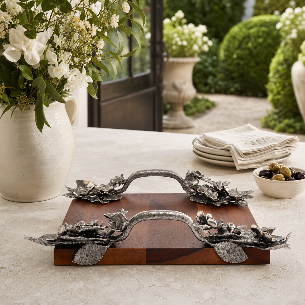 Bee and Flower Serving Tray