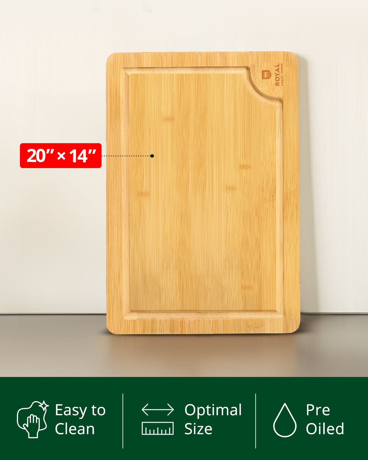 Cutting Board XXL, 20”x14”