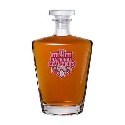 2025-26 Indiana National Champ Royal Decanter