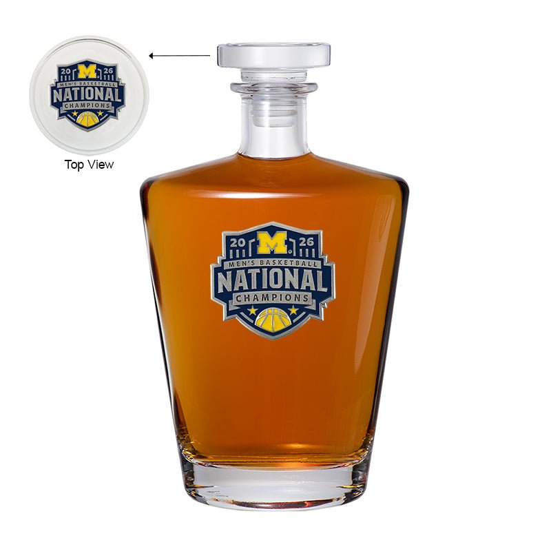 2026 Michigan Basketball Championship Royal Decanter