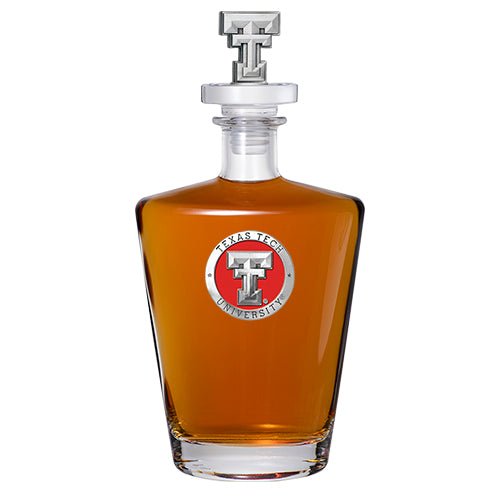 Texas Tech University Royal Decanter with 3D Top