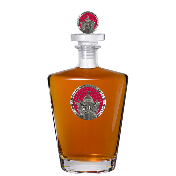 Trump & Vance  Inauguration 2025 Royal Decanter with 3D Topper