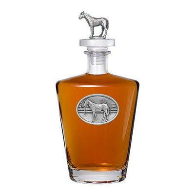 Racehorse Royal Decanter with 3D Top