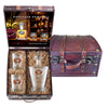 University of Texas at Austin Royal Decanter with 3D Top and 2 Glasses w/ Chest Box