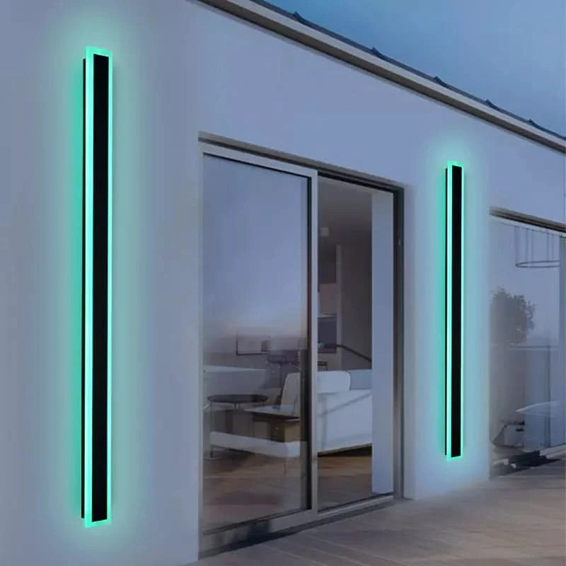 Nova Rgb Outdoor Wall Lamp Iluminating