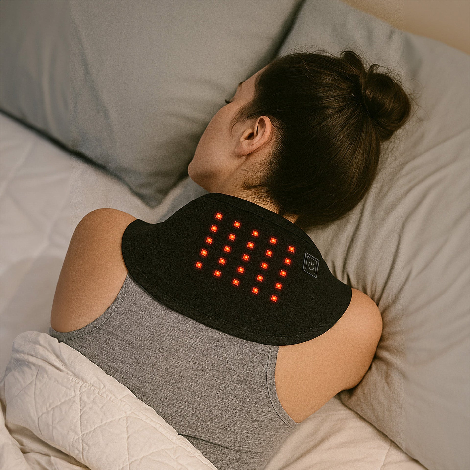 Red Light Therapy Neck Wrap and Fast-Heating Full Body Heating Pad