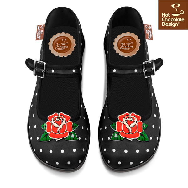 Chocolaticas® ROCKABILLY Women's Mary Jane Flat