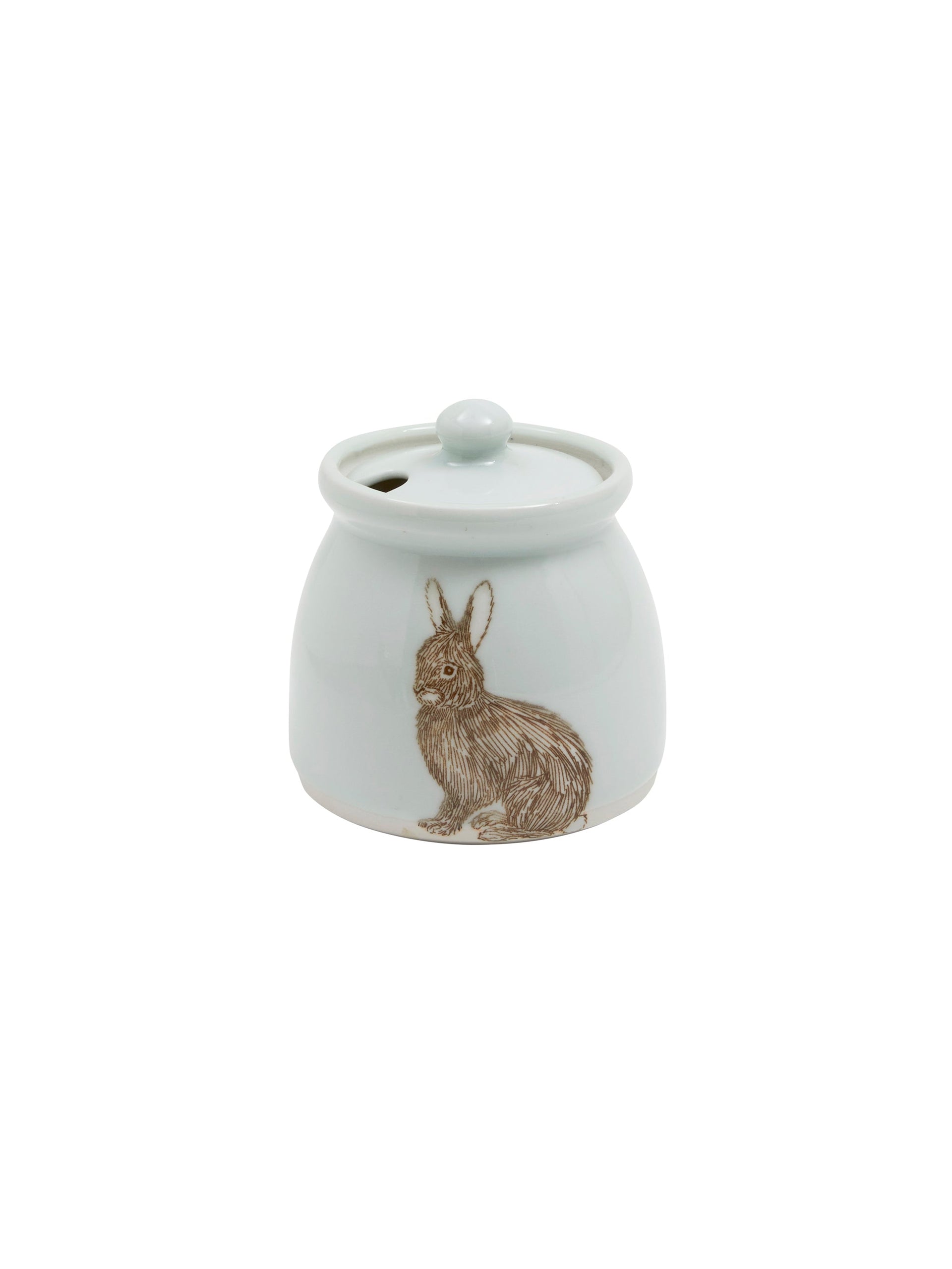 Rabbit Ceramic Honey Pot