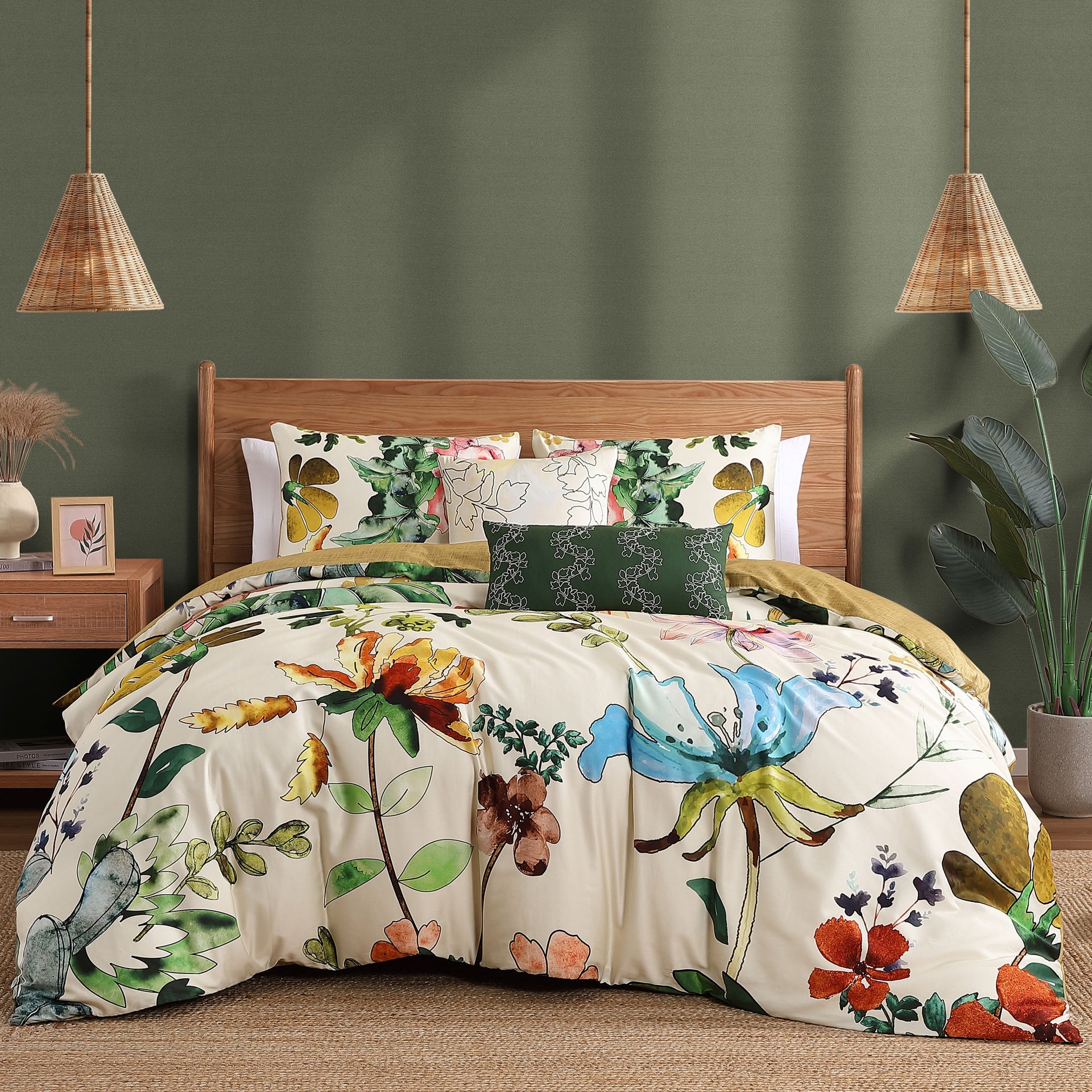 Radiance 5 Piece Reversible Comforter Set