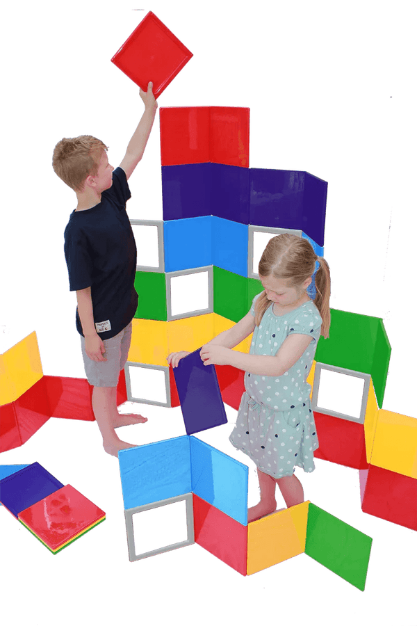 Rainbow Solids 76 pc School/Small Exhibit set - Gifts for You 'n Me