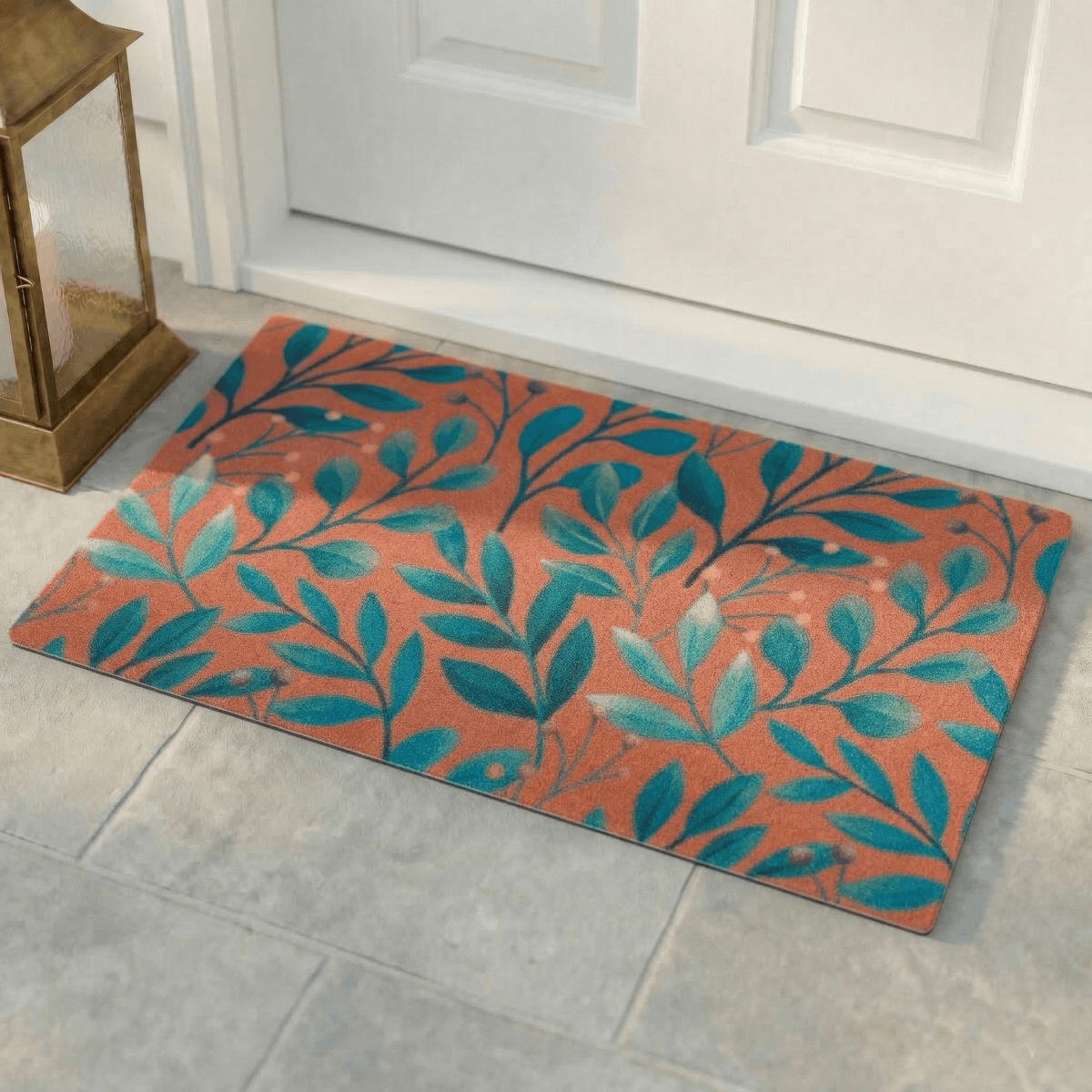 Rainforest Peach Outdoor Doormat – 18