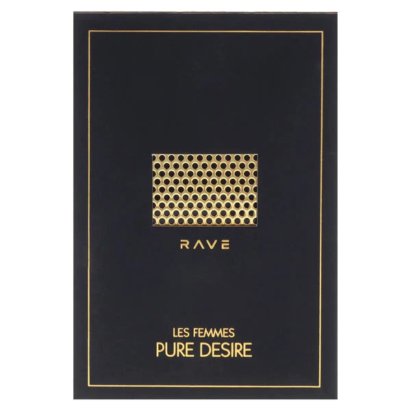 Rave Pure Desire Gold By Lattafa For Women 3.4oz EDP Spray