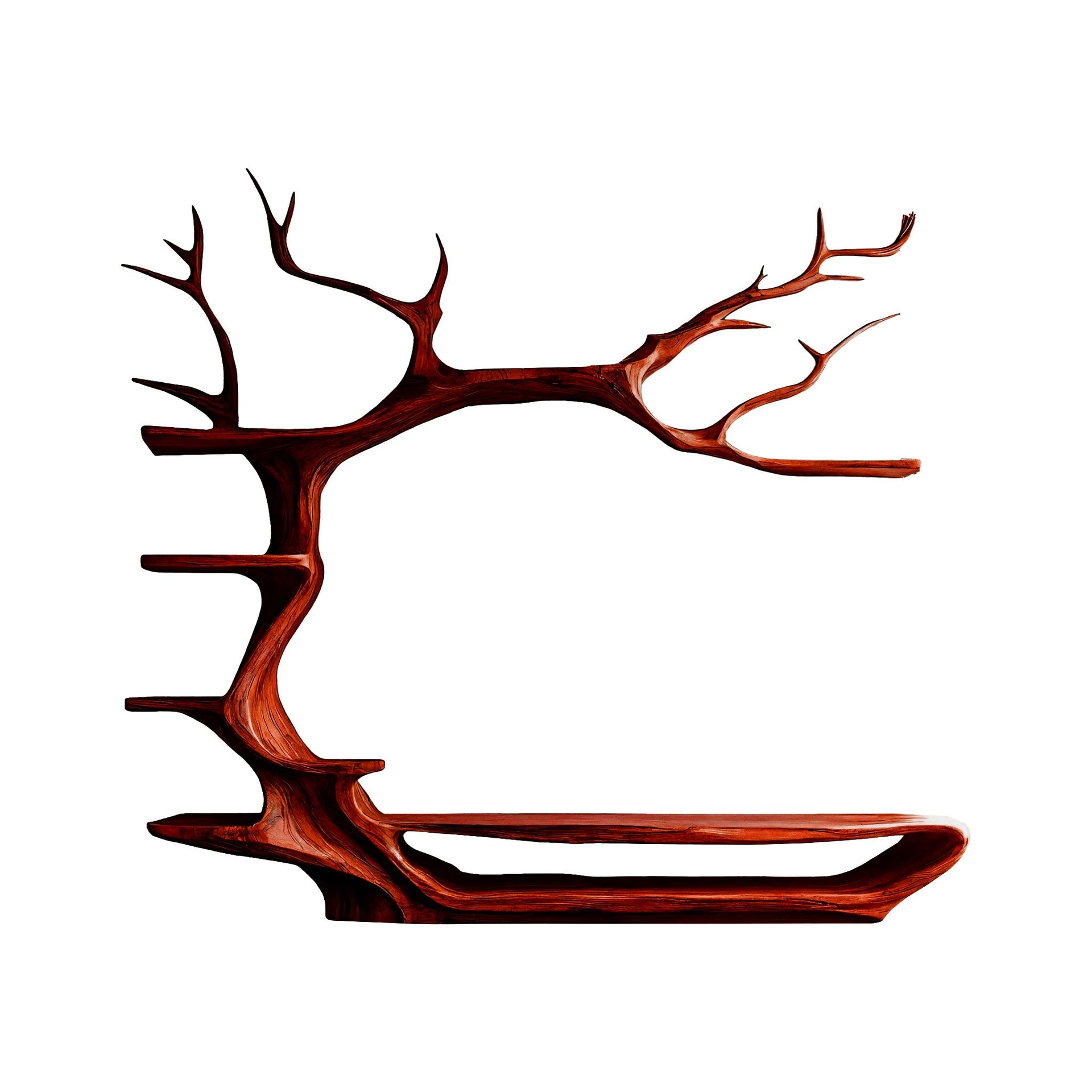Ravenn Tree Branch Live Edge Solid Wood TV Console