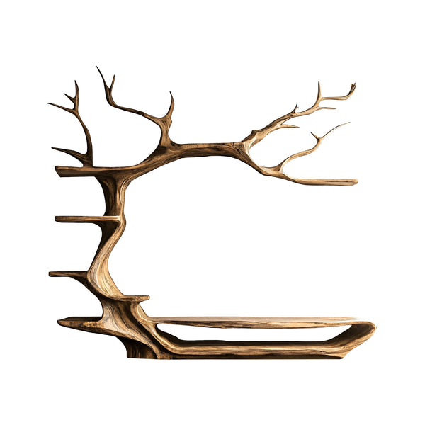 Ravenn Tree Branch Live Edge Solid Wood TV Console