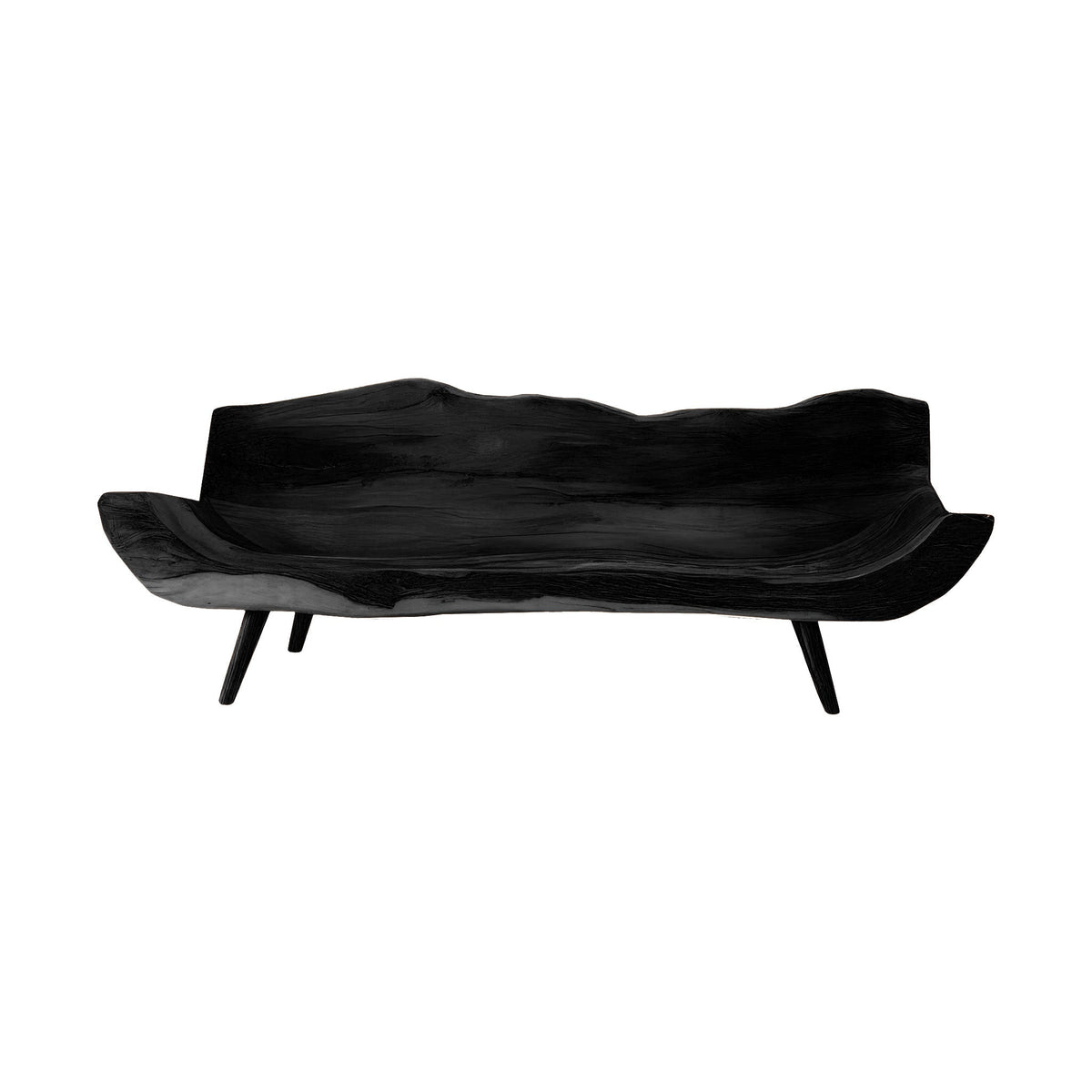 Raw Live Edge Flow Zen Solid Wood Sofa