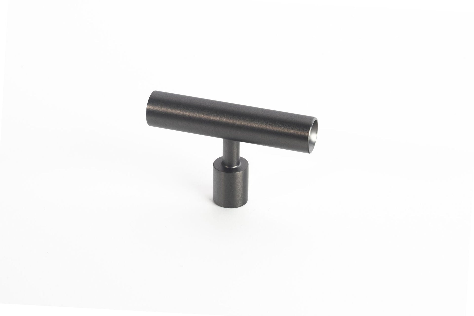 Lew’s Round Bar Series Black Stainless Steel Cabinet Knobs and Pulls