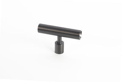 Lew’s Round Bar Series Black Stainless Steel Cabinet Knobs and Pulls