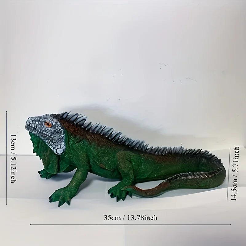 Realistic Iguana Garden Statue Detailed Lizard Decor