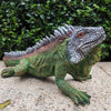 Realistic Iguana Garden Statue Detailed Lizard Decor