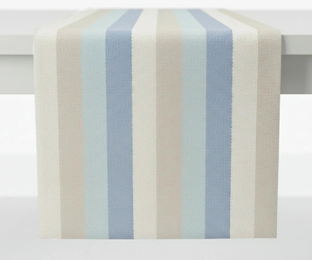 Striped Cotton Table Runner