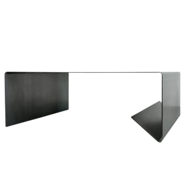 Rectangular Metal Coffee Table with storage Heavy Duty Raw Steel
