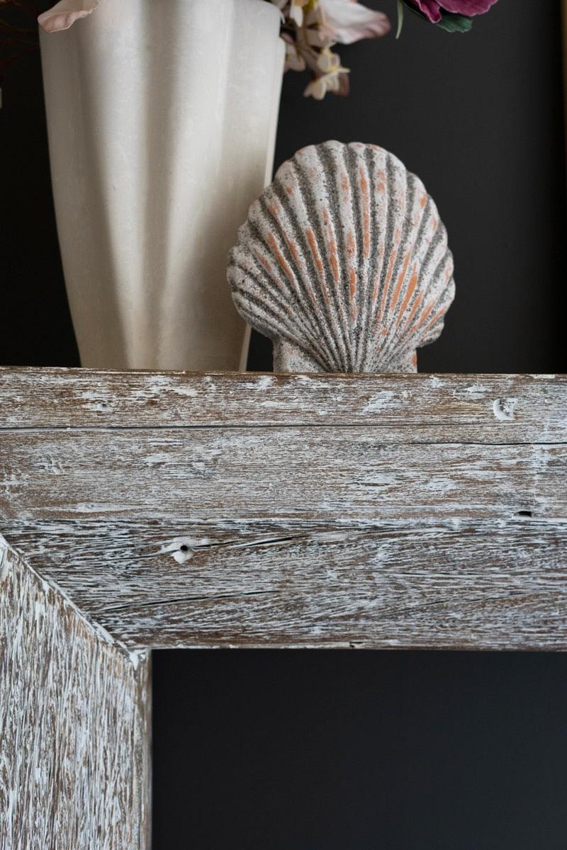 Recycled Whitewashed Wood Console Kalalou
