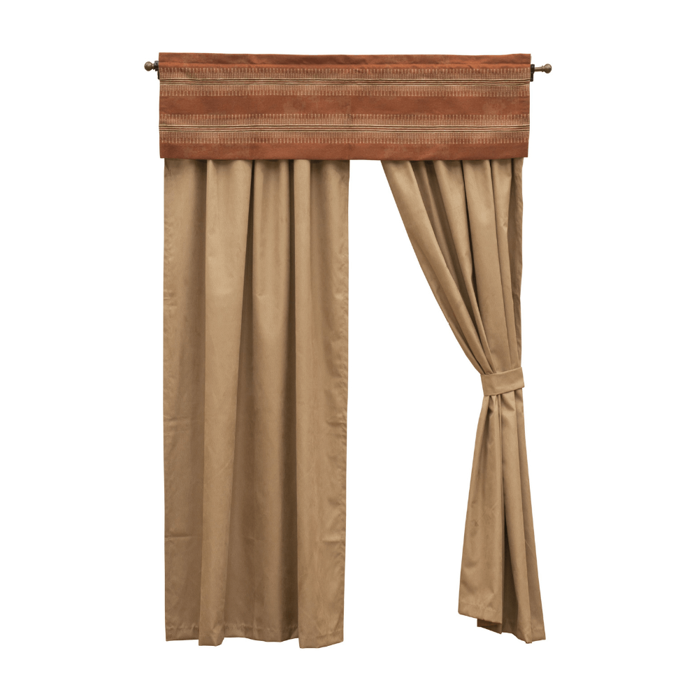 Red Clay Drape Set