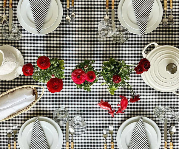 Gingham Tablecloth - Checkered Tablecloth