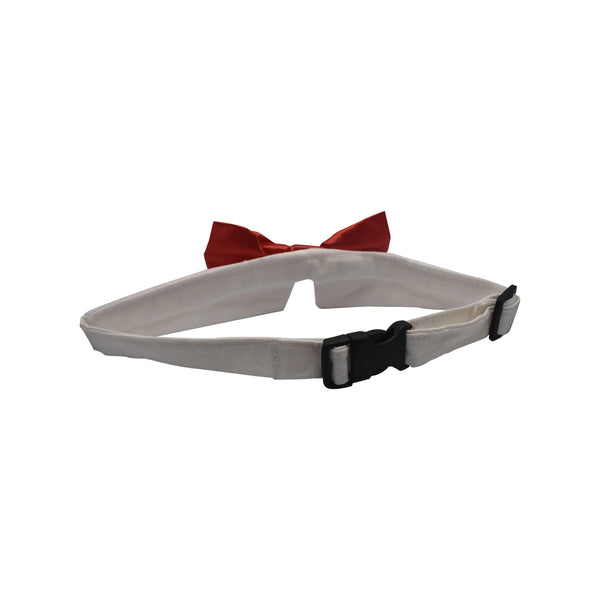 Red Satin Dog Bow Tie - Gifts for You 'n Me