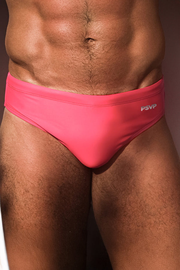 Lifeguard Pink Swim Brief