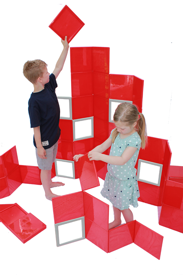 Panelcraft Classic Red Solids 76 pc set