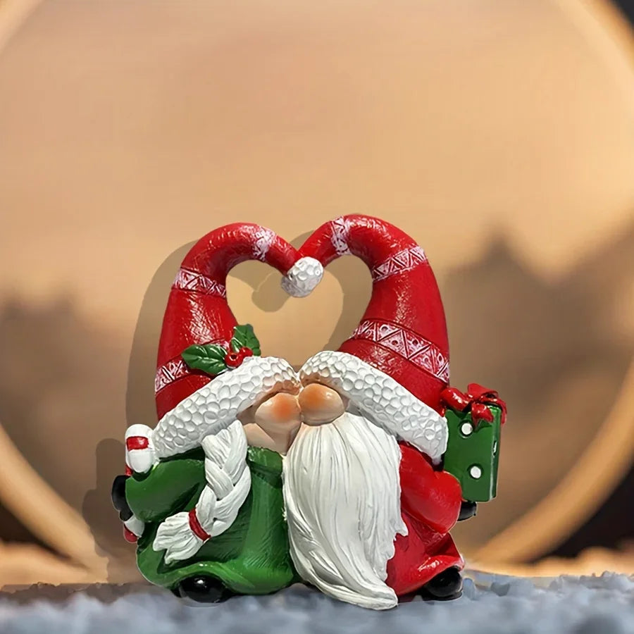 Resin Santa Claus Ornament - Christmas Holiday Decoration