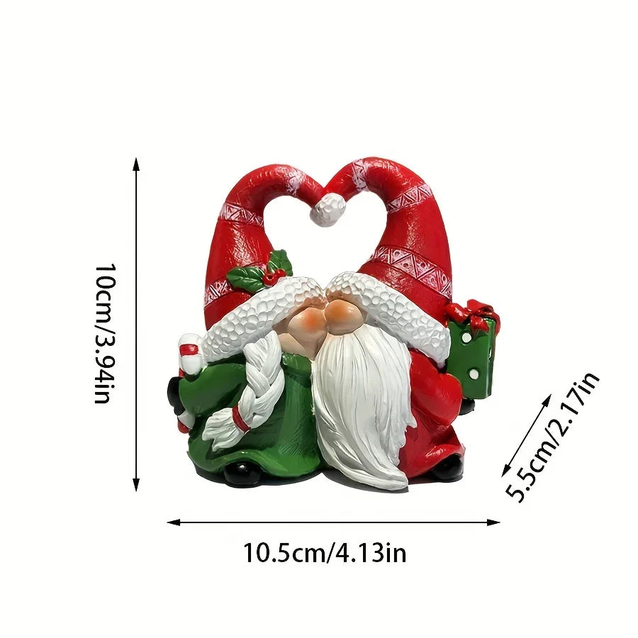 Resin Santa Claus Ornament - Christmas Holiday Decoration