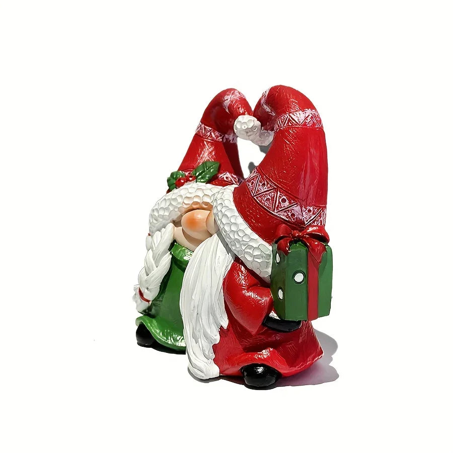 Resin Santa Claus Ornament - Christmas Holiday Decoration