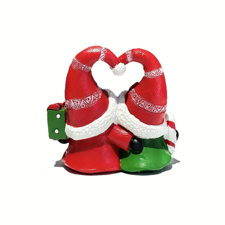 Resin Santa Claus Ornament - Christmas Holiday Decoration