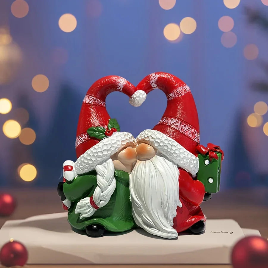 Resin Santa Claus Ornament - Christmas Holiday Decoration