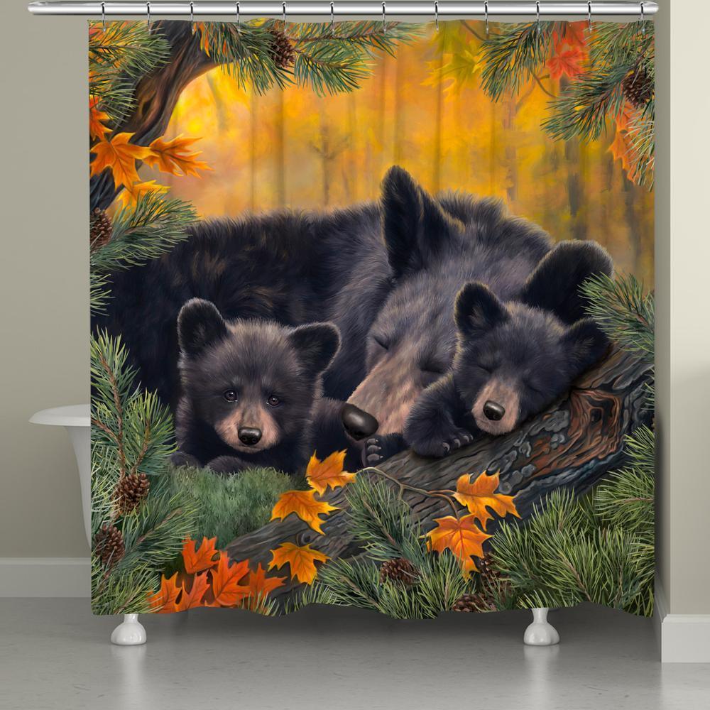 Restful Bears Shower Curtain - Gifts for You 'n Me