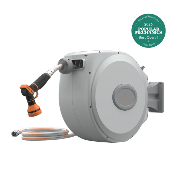 Retractable Garden Hose Reel 65ft-155ft
