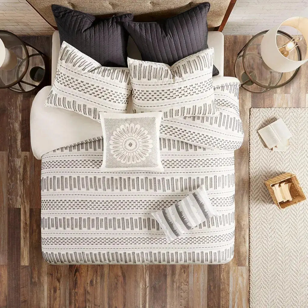 Rhea Cotton Jacquard Comforter Mini Set - Gifts for You 'n Me