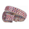 All Pink Rhinestone Belt