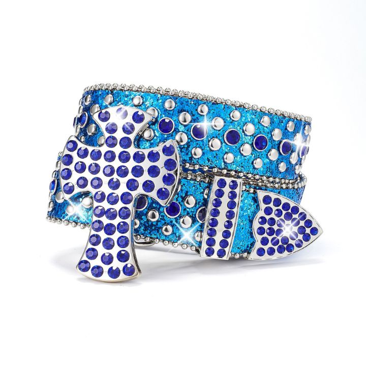 Rhinestone Bling Disco Belt – BRS-144