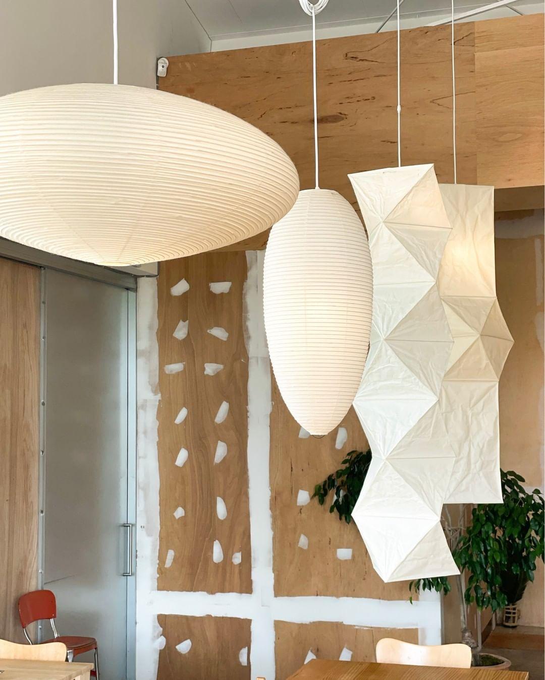 Akari Oval Pendant Swag Light 19.7