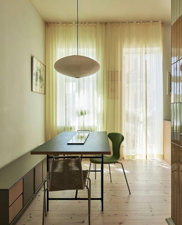 Akari Oval Pendant Swag Light 19.7