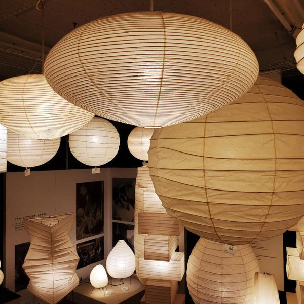 Akari Oval Pendant Swag Light 19.7